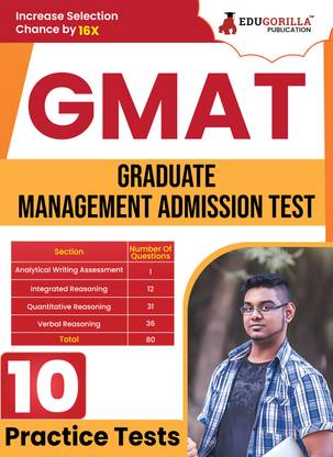 GMAT : Graduate Management Admission Test  - 2024 | 10 Full Length Practice Mock Tests with Free Access to Online Tests