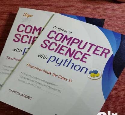 Genius kids blue Computer Science With Python Textbook For Class 11th