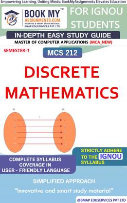 IGNOU MCS 212 Discrete Mathematics In Depth Guide For Ignou Student