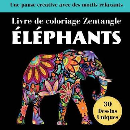 Elephant Zentangle