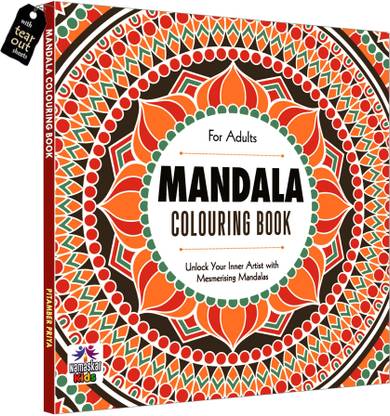 Mandala Tear out Sheet Colouring Book for Adults