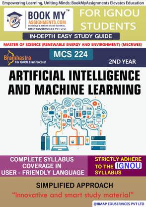 IGNOU MCS 224 Artificial Intelligence and Machine learning In Depth Guide For Ignou Student