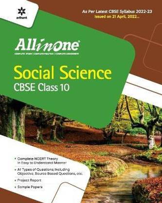 Cbse All in One Social Science Class 10 2022-23 Edition (as Per Latest Cbse Syllabus Issued on 21 April 2022)