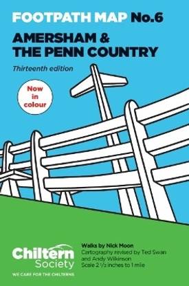 Chiltern Society Footpath Map No. 6 - Amersham and the Penn Country