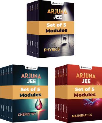 (Old Edition) PW Arjuna for JEE Main & Advanced Class 11th Phy, Chem. and Math Modules with Sol (2024 Edition) Combo Set of 15 Books