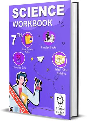 Study Tracks Class 7 Science New Practice Workbook CBSE NCERT And Olympiads (Inc Chapter Tracks Booklet for quick Revision)  - Guide book + Practice Worksheet book Class 7 Science for various types of Exams Preparation (Olympiads)