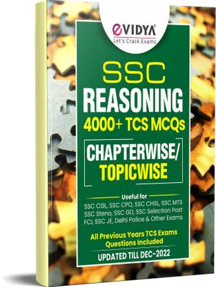 SSC Reasoning Chapterwise And Topicwise 4000+ TCS MCQs Question