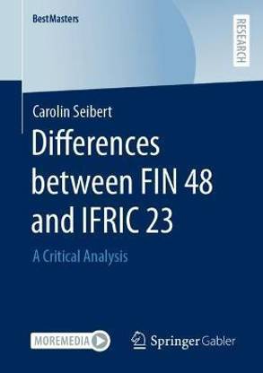 Differences between FIN 48 and IFRIC 23
