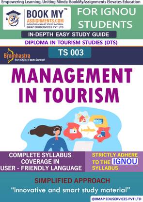 IGNOU TS 3 Management in Tourism Study Material (In Depth Guide) For Ignou Student