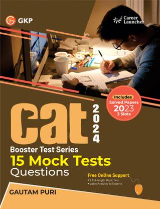 Cat 2024 - Booster Test Series - 15 Mock Tests (Questions, Answers & Explanations)