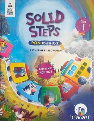 solid steps english course book class 1 part a