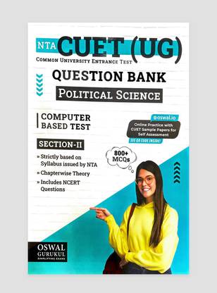 NTA CUET (UG) Political Science Question Bank Section II 800+ MCQs (2023)