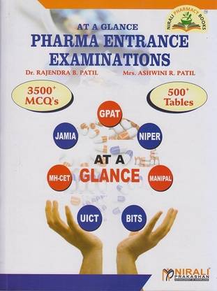 At a Glance Pharma Entrance Examinations (Edition-1)
