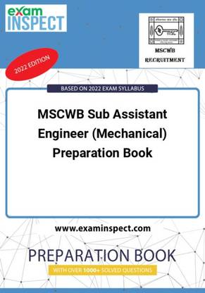 MSCWB Sub Assistant Engineer (Mechanical) Preparation Book