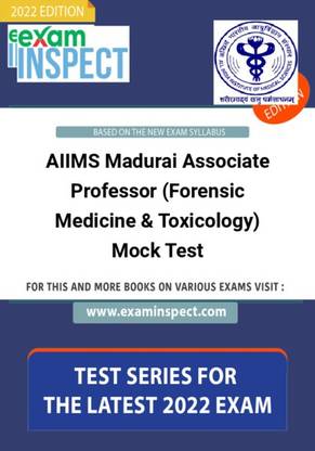 AIIMS Madurai Associate Professor (Forensic Medicine & Toxicology) Mock Test