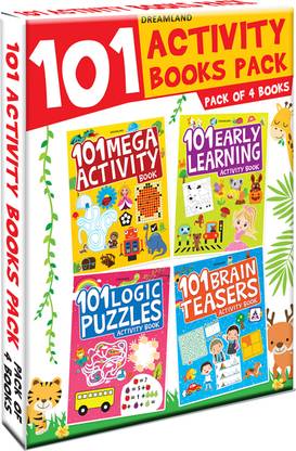 101 Activity Books - (A set of 4 Books): Buy 101 Activity Books - (A ...