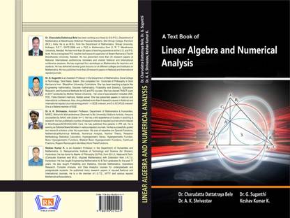 LINEAR ALGEBRA AND NUMERICAL ANALYSIS