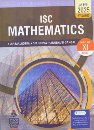 Isc Mathematics Book I(for Class-Xi) 2025 syllabus