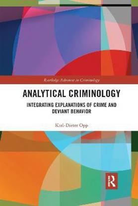 Analytical Criminology