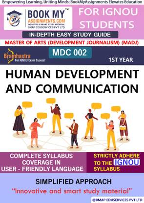 IGNOU MDC 002 Human Development and Communication In Depth Guide For Ignou Student