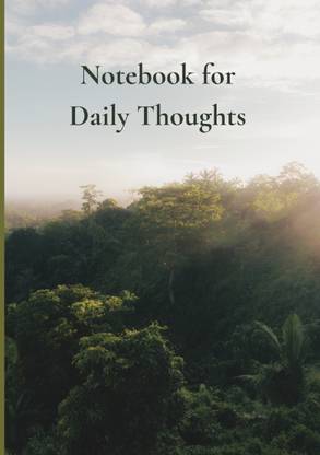 Notebook for Daily Thoughts