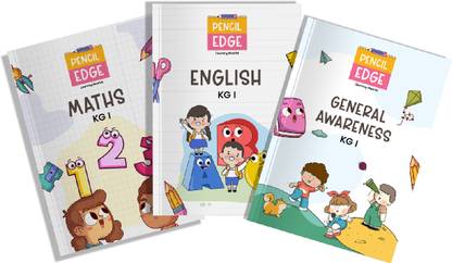 Pencil Edge Kindergarten Activity Books: Adventurous Learning for KG1 Students (English, Maths, General Awareness)  - Children Early Learning & Engaging Activity Books for KG 1 Kids, Fun Activity: Puzzles, Pattern and Recognition Task for Brain Development