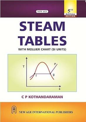 STEAM TABLES WITH MOLLIER CHART (SI UNITS)