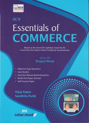 ISC Essentials of Commerce Class 11 Latest ISC Syllabus (2024-25 Examination)