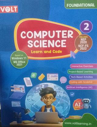 COMPUTER SCIENCE Learn and code CLASS 2 FOUNDATIONAL VOLT LEARNING