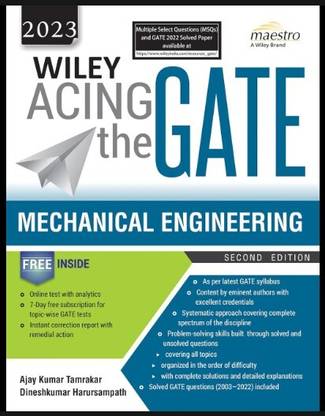 Wiley Acing The GATE: Mechanical Engineering