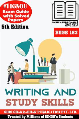IGNOU BEGS 183 Study Material & Book (BAFEG) (BA English Major) Writing And Study Skills