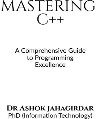 Mastering C++