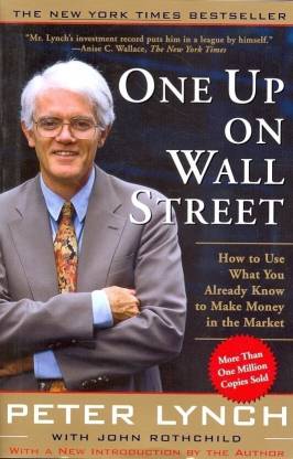 One Up On Wall Street  - Stock Market Books by Peter Lynch
