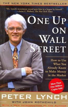 One Up On Wall Street  - Stock Market Books by Peter Lynch