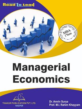 Managerial Economics, RTMNU B.COM First Semester Book By thakur publication