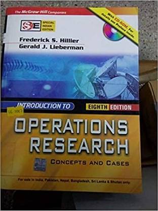 Introduction to Operations Research by Frederick S. Hiller, Gerald J. Lieberman