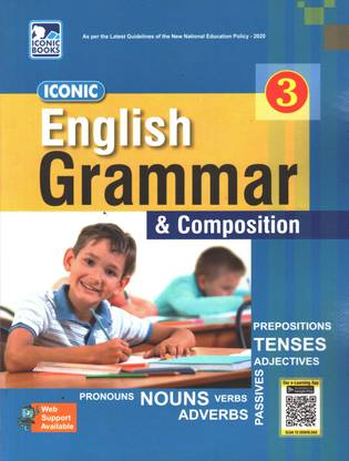ICONIC BOOKS ENGLISH GRAMMAR & COMPOSITION CLASS 3
