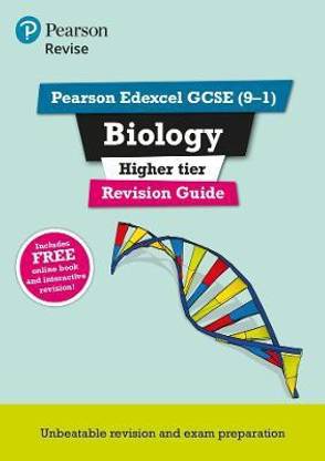 Pearson REVISE Edexcel GCSE Biology (Higher) Revision Guide: incl. online revision and quizzes - for 2025 and 2026 exams