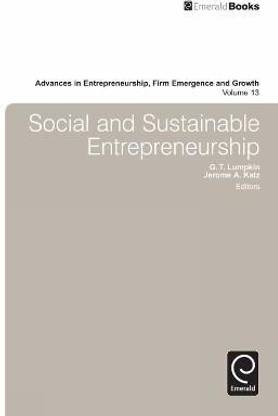 Social and Sustainable Entrepreneurship