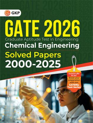 GKP GATE 2026 Chemical Engineering | Previous Years’ Solved Papers (2000–2025) – Topic-wise & Fully Solved