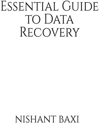 Essential Guide to Data Recovery
