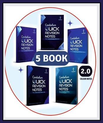 Cerebellum 2.0 Rapid Revision 5-Book Set: Comprehensive Prep for Quick Mastery