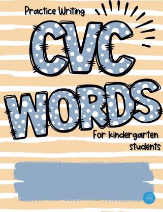 Practice Writing CVC Words For Kindergarten Students