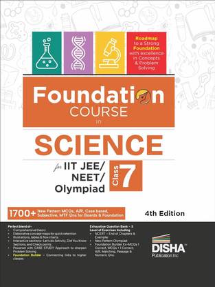 Foundation Course in Science Class 7 for IIT JEE/ NEET/ Olympiad - 4th Edition