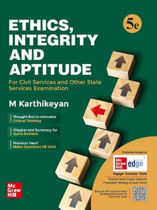 Ethics, Integrity & Aptitude, 5e for UPSC Mains 2026 | GS Paper 4 Mains | Exclusive Access to McGraw Hill Edge