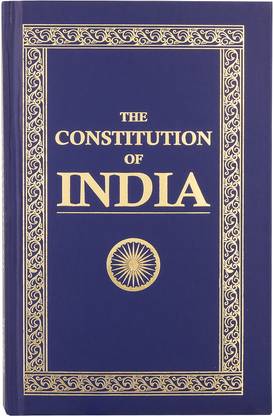The Constitution of India (Deluxe Hardbound Edition) by Insight Publishing with Gold Foiled Cover, Gold Gilding, Book Mark Ribbon incorporating all amendments at relevant Articles, Landmark Judgements & Covering latest Constitution 106th Amendment Act