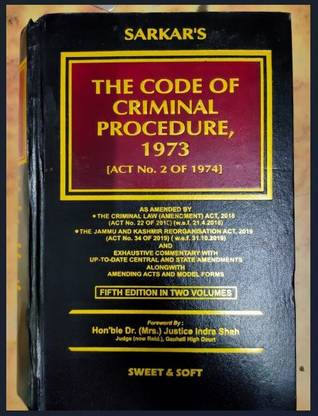 THE CODE OF CRIMINAL PROCEDURE ACT 1973