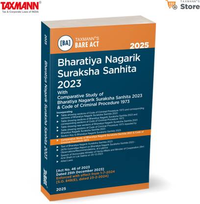 Bharatiya Nagarik Suraksha Sanhita 2023-Ba (Editiond-2024)