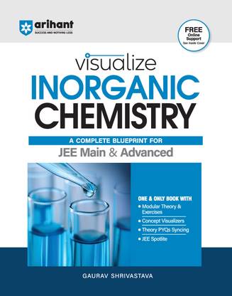 Arihant Visualize Inorganic Chemistry Textbooks for JEE Main & Advanced 2026 With Modular Theory & Exercise, PYQ Sync, Concept Visualizers & Targeted Practice