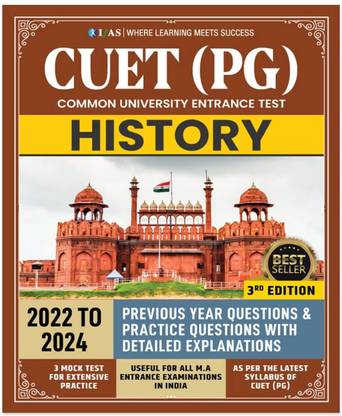 CUET PG History  - 2026 | CUET PG History Book with Previous Year Solved Question Papers (2022-2024) | Detailed Explanations | Unit Wise Sorted | 2500+ Practice Questions & 3 Mock Tests | Bestselling Book for NTA CUET PG History 2025 Exam | IFAS Publications